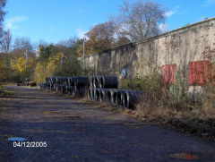 
Mendelgief branch dereliction, Newport, December 2005